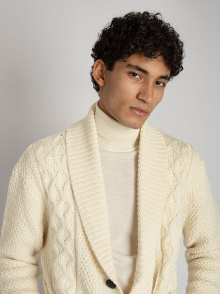 Maglia Cardigan Knox - Panna