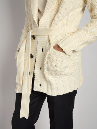 Maglia Cardigan Knox - Panna