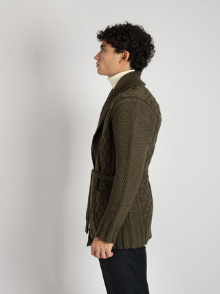 Maglia Cardigan Knox - Verde