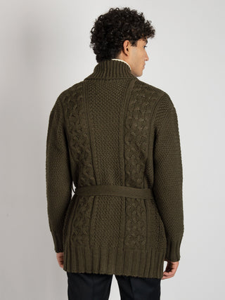 Maglia Cardigan Knox - Verde