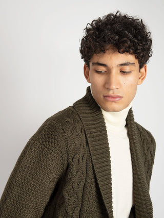 Maglia Cardigan Knox - Verde