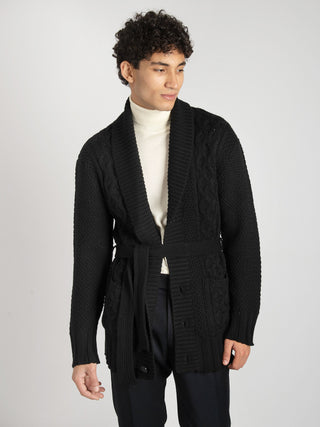 Maglia Cardigan Knox - Nero