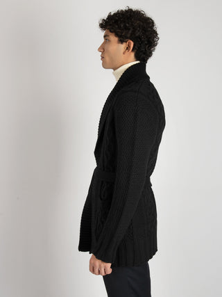 Maglia Cardigan Knox - Nero