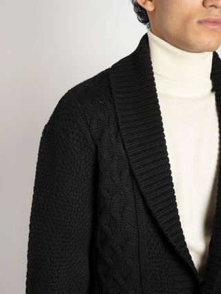 Maglia Cardigan Knox - Nero