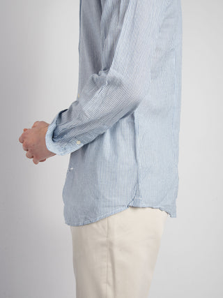 Camicia 'Harry' - Bianco/Blu