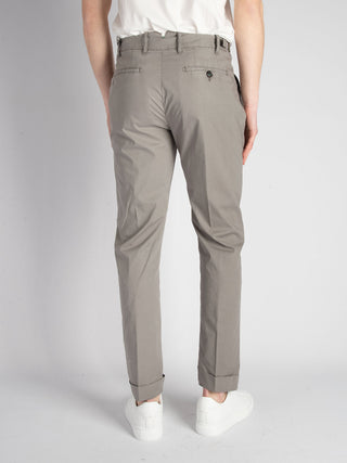 Pantalone 'Retro' Popeline - Tortora