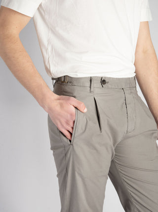 Pantalone 'Retro' Popeline - Tortora