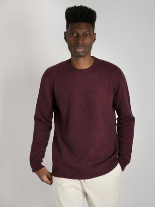 Maglia Girocollo Basic - Bordeaux