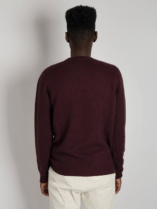 Maglia Girocollo Basic - Bordeaux