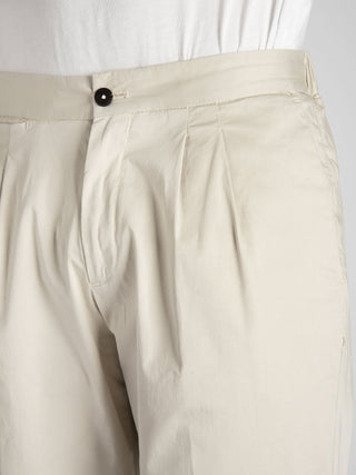 Pantalone 'Leisure II'  - Gesso