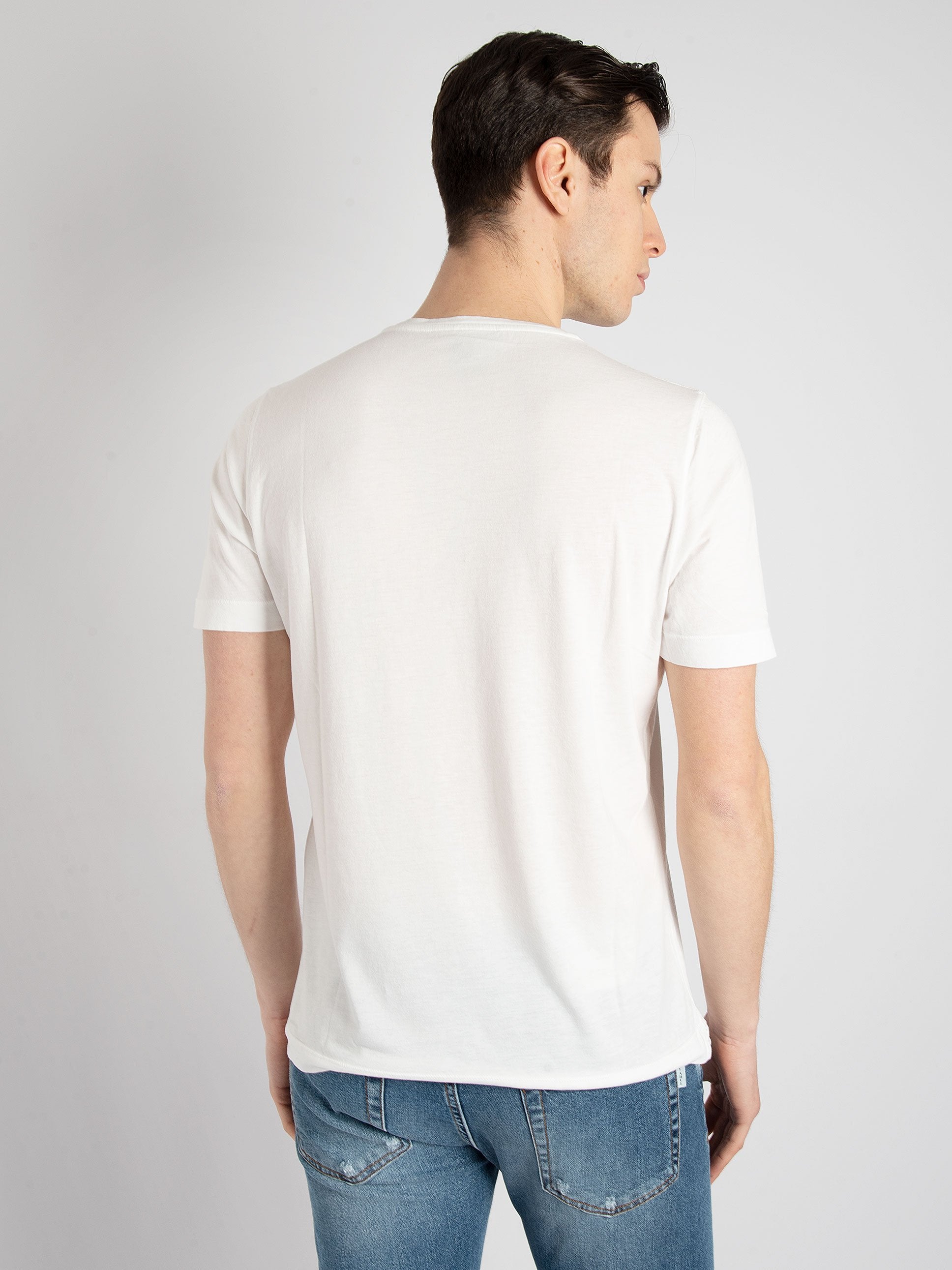 T-Shirt Cotone Modal - Bianco