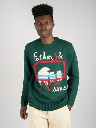 Maglione 'Polar ski 51' - Verde