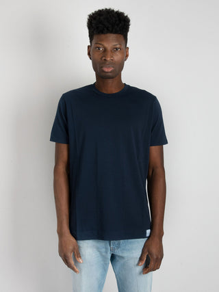 T-shirt Basic Cotone - Blu Notte