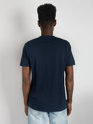 T-shirt Basic Cotone - Blu Notte