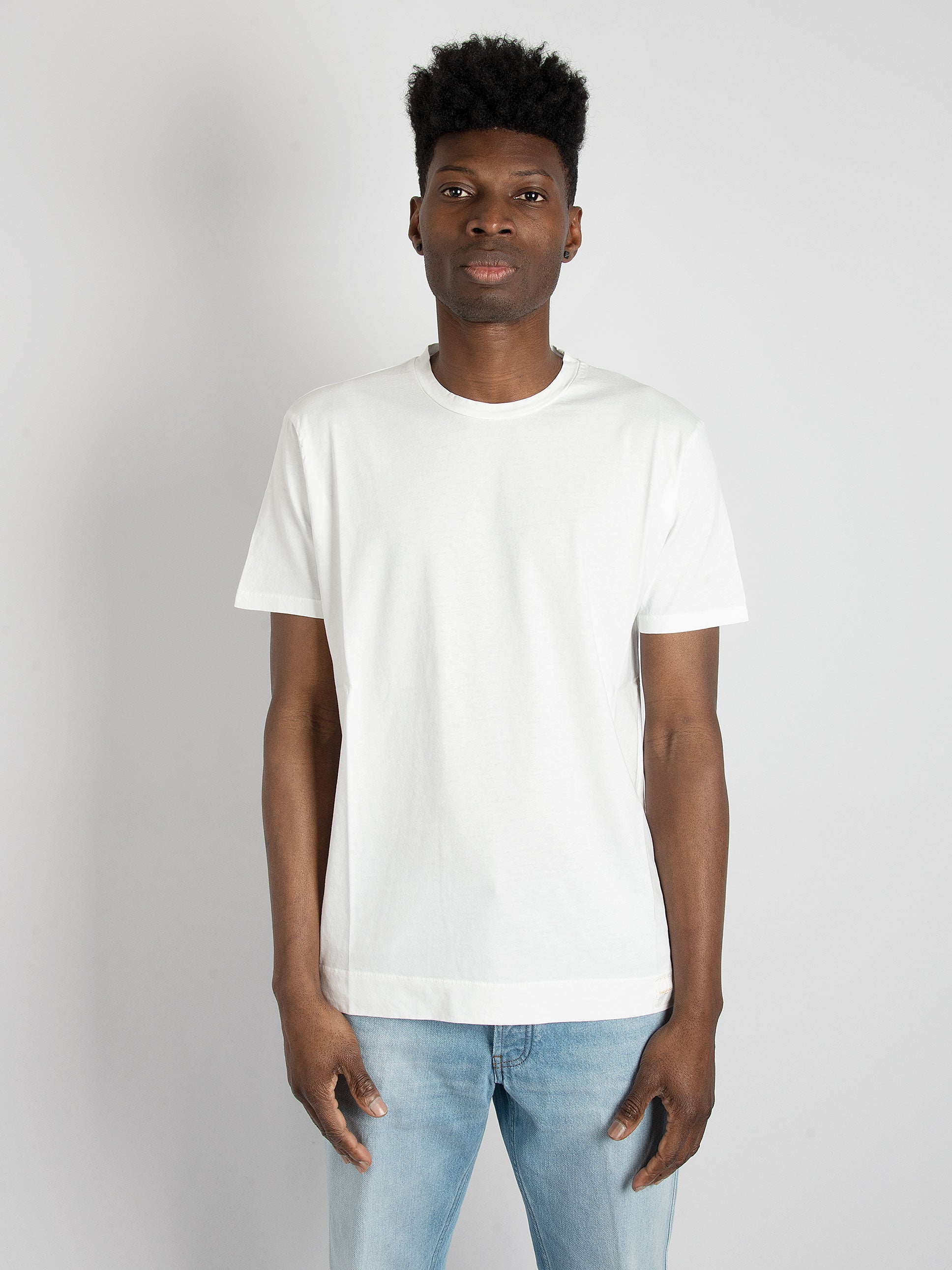 T-Shirt Basic Cotone - Bianco