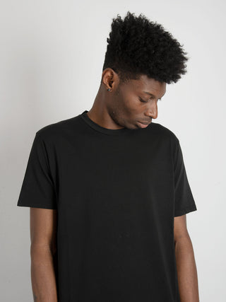 T-shirt  Basic Cotone - Nero