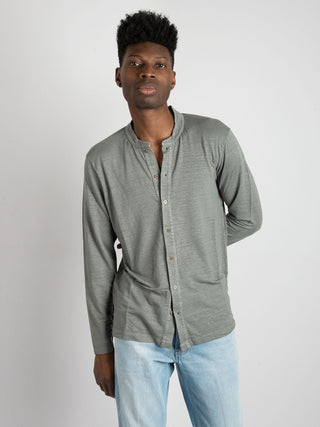 Camicia Coreana - Grigio