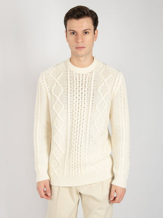 Maglione The King of Cool - Bianco