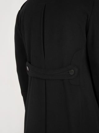 Cappotto Doppiopetto Junkers - Nero