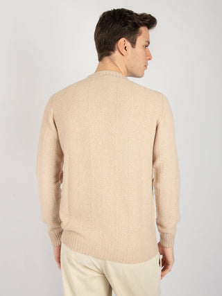 Maglia Resca Cashmere - Sabbia