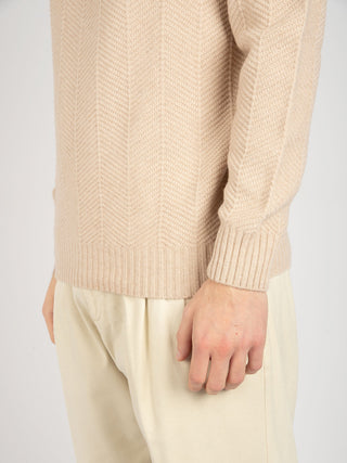 Maglia Resca Cashmere - Sabbia