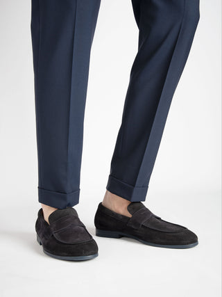 Pantalone 'Barber' Frescolana - Royal