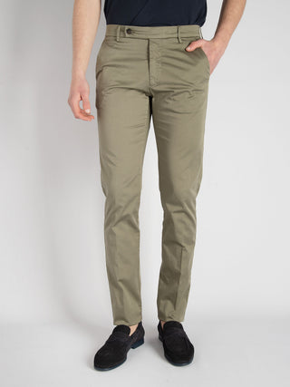 Pantalone 'Morello' Cotone - Verde Salvia