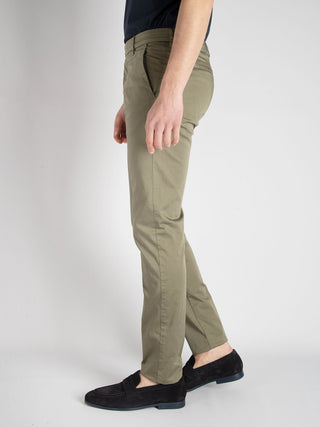 Pantalone 'Morello' Cotone - Verde Salvia