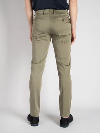 Pantalone 'Morello' Cotone - Verde Salvia