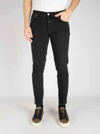 Denim Davis Shorter - Nero