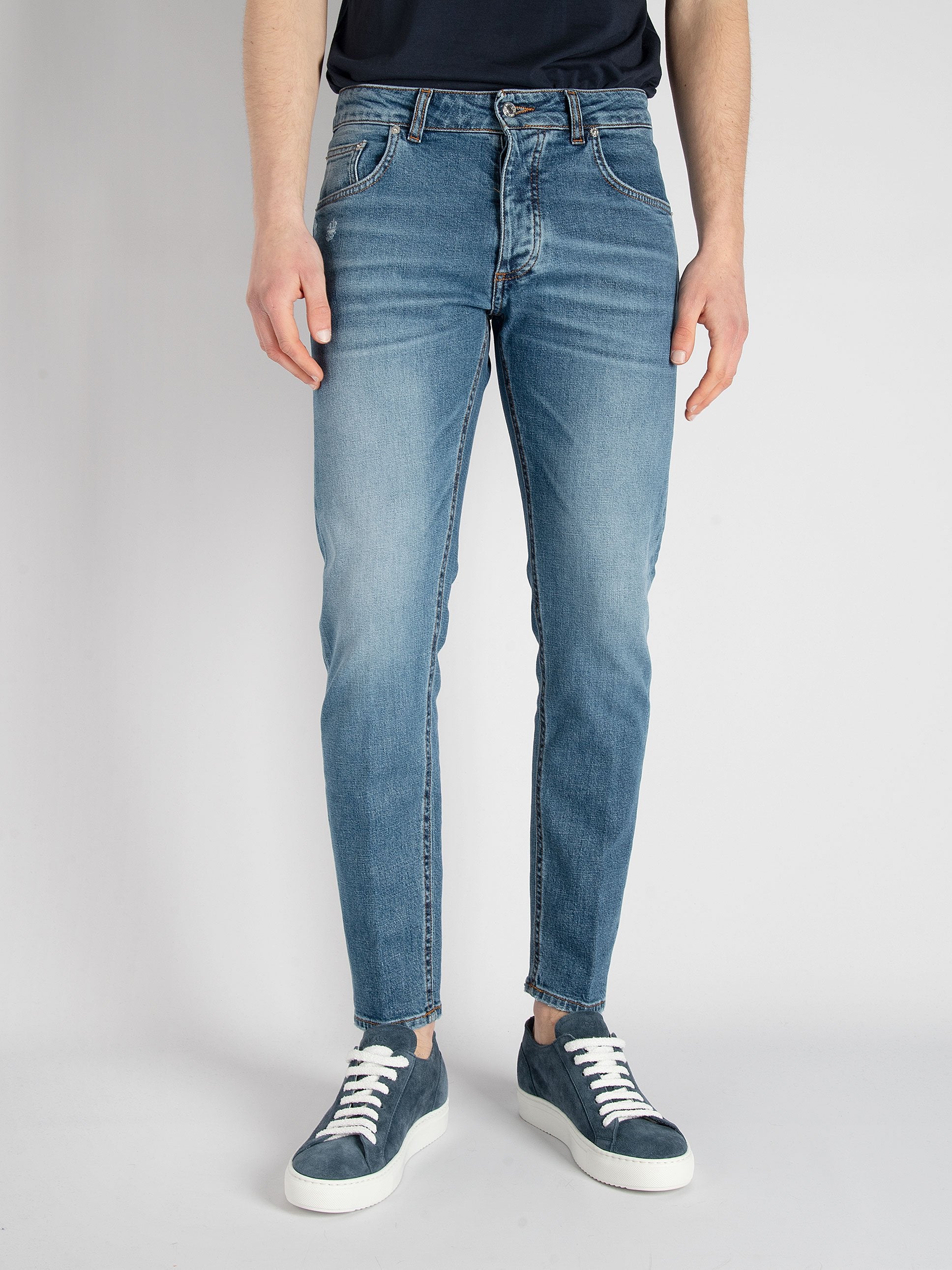 Denim 'Davis Shorter'- Denim Used Medio