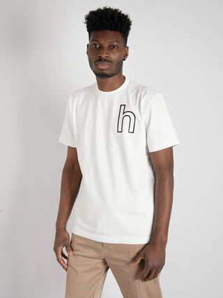 T-shirt 'Matt Heavy' - bianco