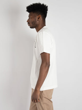 T-shirt 'Matt Heavy' - bianco