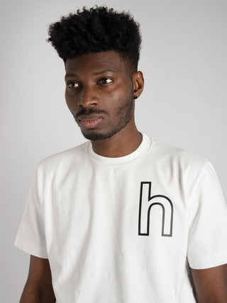 T-shirt 'Matt Heavy' - bianco