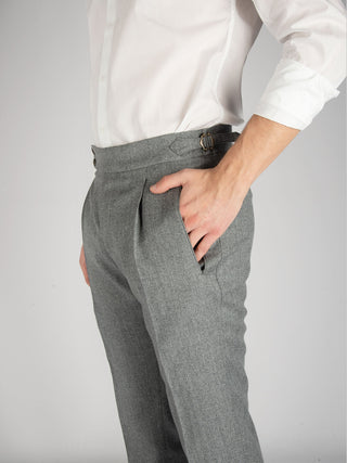 Pantalone Retro Naldi- Grigio