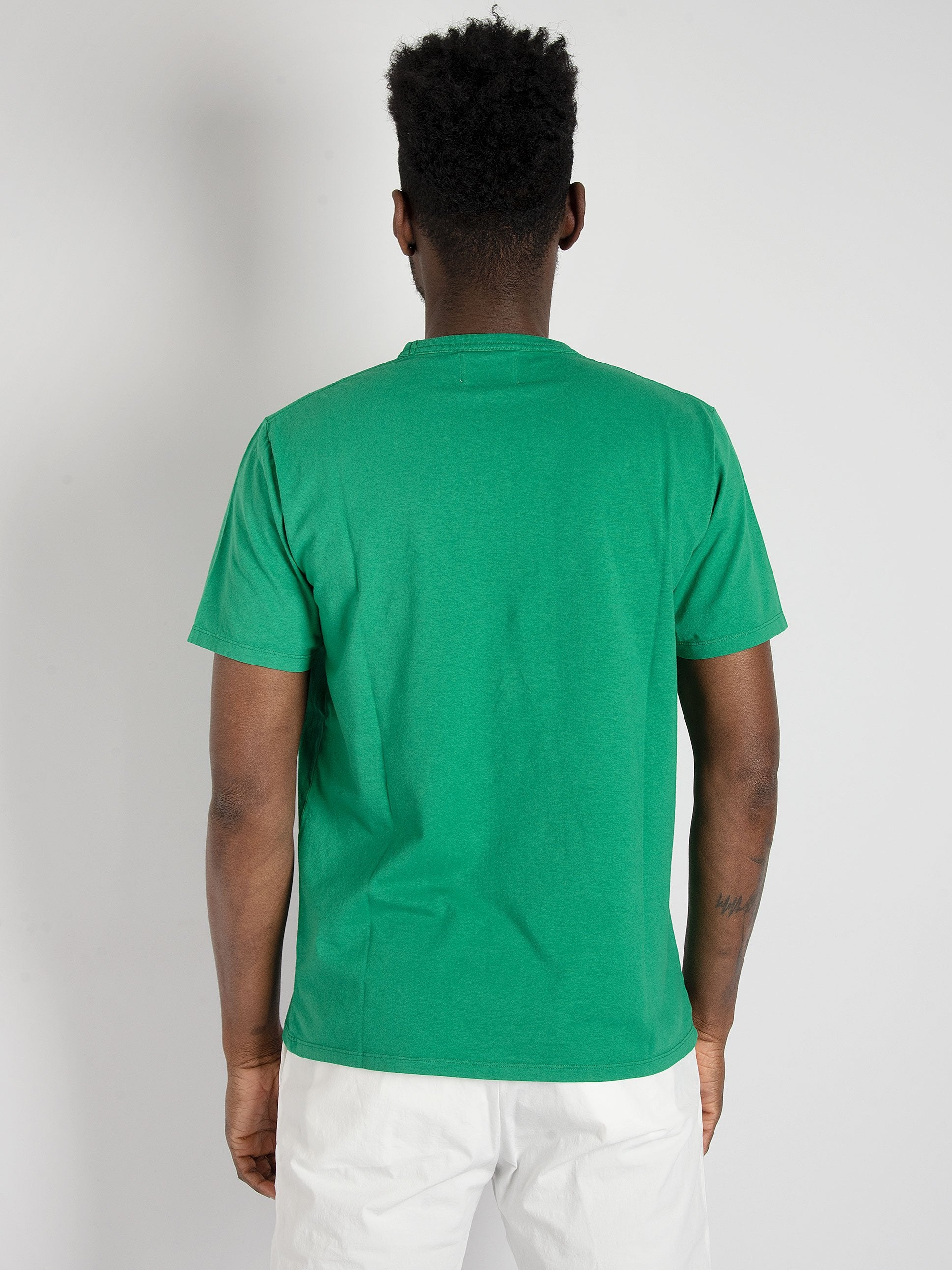 T-shirt 'Garment Dyed' - Verde