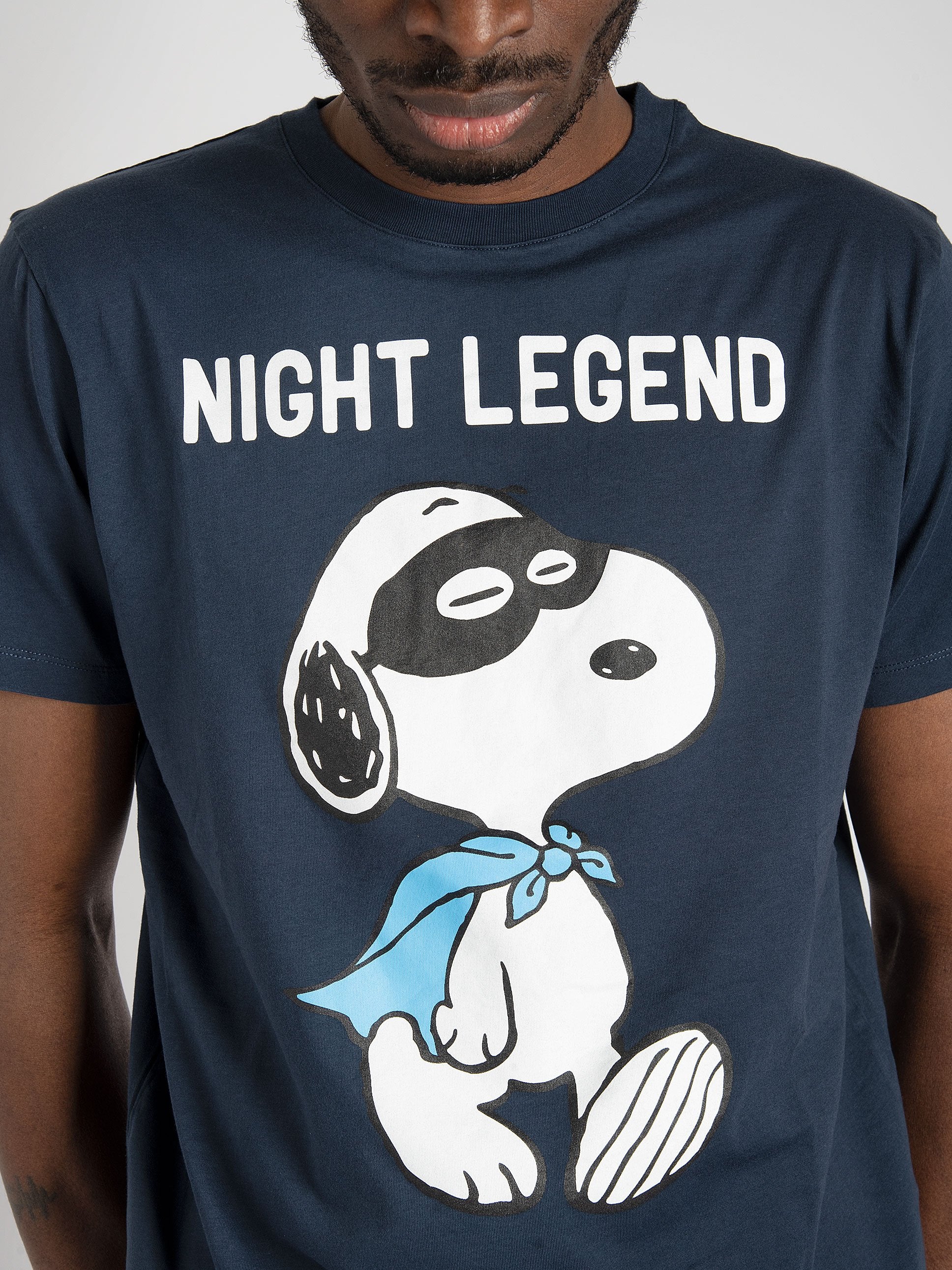 T-shirt 'Snoopy Night 61' - Blu