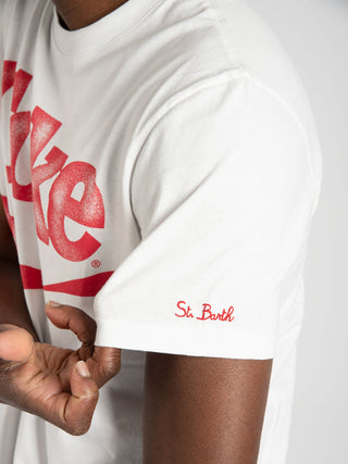 T-shirt 'Coke' - Bianco