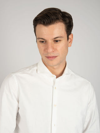 Camicia Oxford  - Bianco