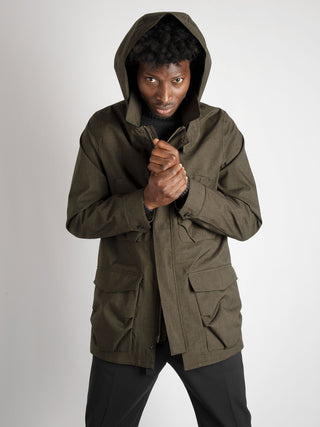 Field Jacket 'Nesta Falck' - Verde Militare