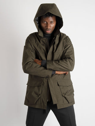 Field Jacket 'Nesta Falck' - Verde Militare