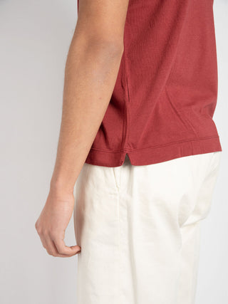 T-shirt Cotone Modal - Bordò