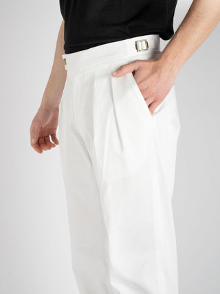 Pantalone 'Soda' - Bianco