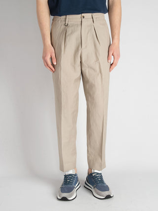 Pantalone 'Dominique' - Beige