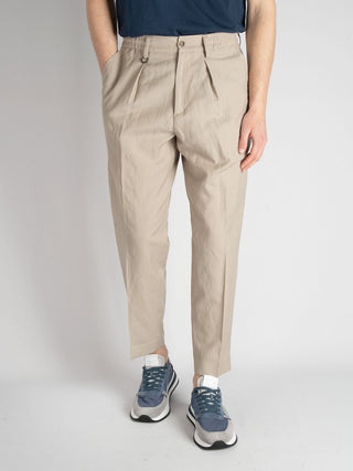 Pantalone 'Dominique' - Beige