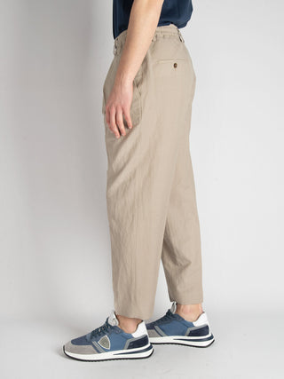 Pantalone 'Dominique' - Beige