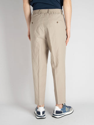 Pantalone 'Dominique' - Beige