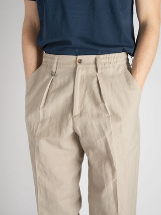 Pantalone 'Dominique' - Beige