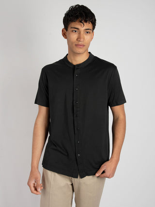 Camicia Coreana - Nero