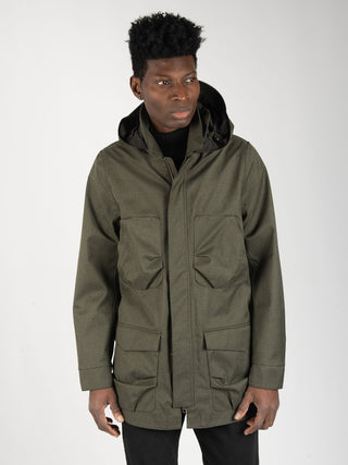 Giacca Nesta Falck Hopsack - Verde Militare